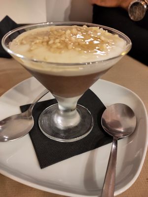 Cacao parfait #Veganuary at Fangas Veg in Coimbra