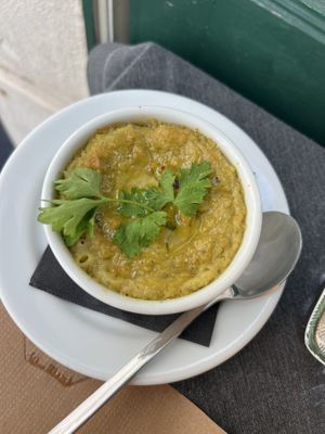Hummus  at Fangas Veg in Coimbra