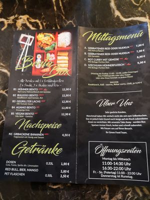 Vegan Bento Box at Green Food in Hoechst