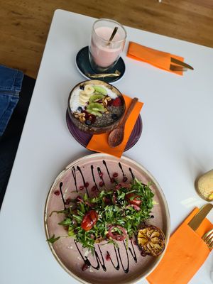 Breakfast  #Veganuary at Heppy Green in Frankfurt