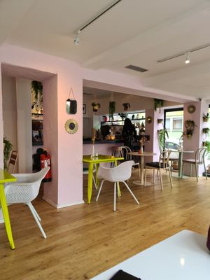 Interior  #Veganuary at Heppy Green in Frankfurt