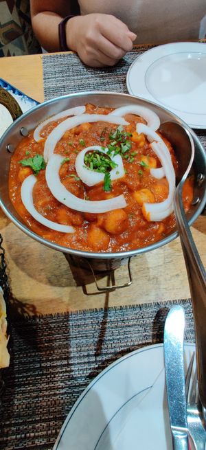 Chana Masala at Bombay Brau - U-dong in Busan