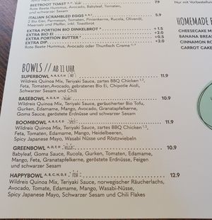 Bowls at Base Coffee in Bamberg