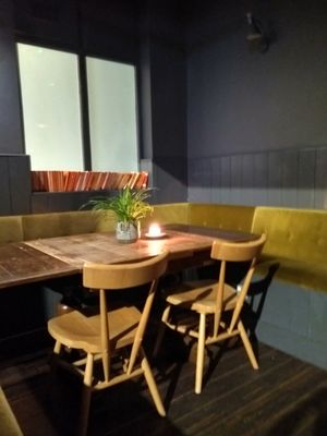 Seating at Dartmouth Arms in North West London