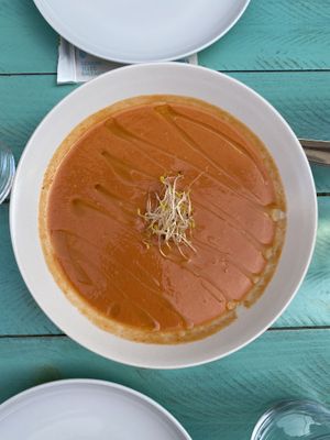 Gazpacho  at S'estret in Mallorca