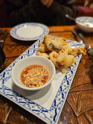 Mushrooms and Tofu at Thai Emerald in Cirencester