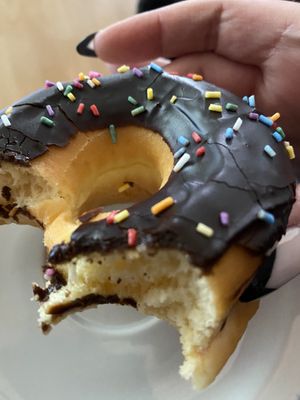Chocolate Sprinkles at Dunkin' in Frankfurt