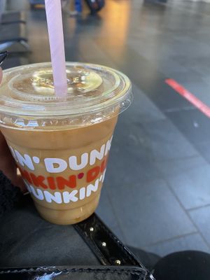 Iced Coffee Latte  at Dunkin' in Frankfurt