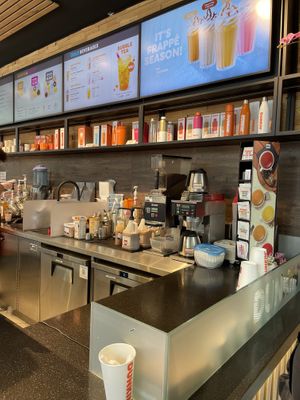 Inside  at Dunkin' in Frankfurt