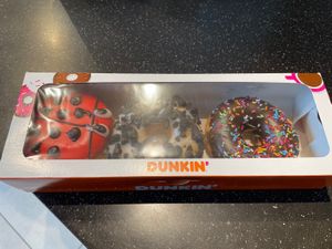 Donuts  at Dunkin' in Frankfurt