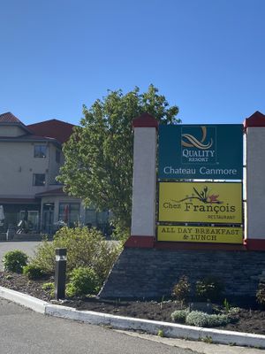 Location  at Chez Francois Restaurant and Patio in Canmore