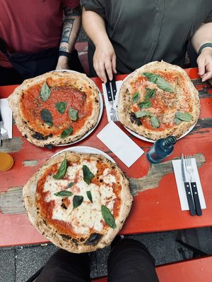   at Pizzeria Montana in Frankfurt