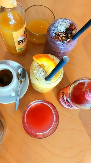 Smoothies and Espresso at Kaffeesaurus in Cologne