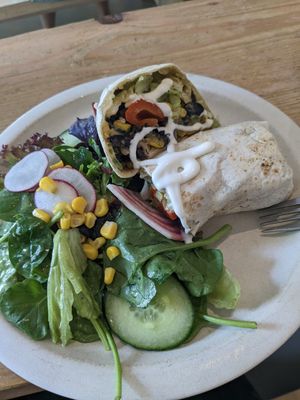 Triceratops Burrito at Kaffeesaurus in Cologne