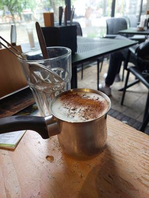 Chai Latte at Kaffeesaurus in Cologne