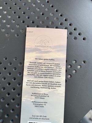   at Kaffeesaurus in Cologne