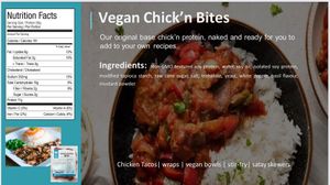 Take Home a variety of vegan meat packs to cook or substitute in a meal  at Soo Good Kitchen “Asian Fusion Cuisine” in Digby