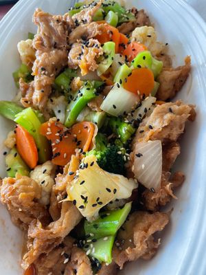 Vegan Chicken at Soo Good Kitchen “Asian Fusion Cuisine” in Digby