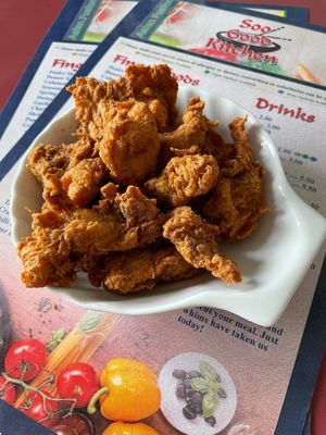 Vegan Chicken Bits at Soo Good Kitchen “Asian Fusion Cuisine” in Digby