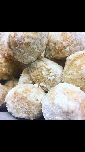 Vegan donuts at Eat at Jumbos in Somerville