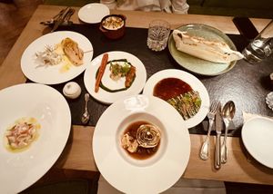 Dishes to sharee  at Beetle in Munich