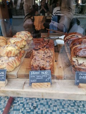 Vegan banana bread at Common Ground in North London