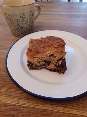 "Brookie": combination of cookie and brownie at Common Ground in North London