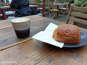 Pain au chocolat at Common Ground in North London