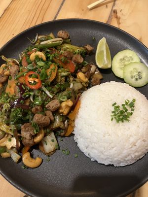 Vegan Panang  at Maxi's Warung Thai & Indo Food in Aljezur
