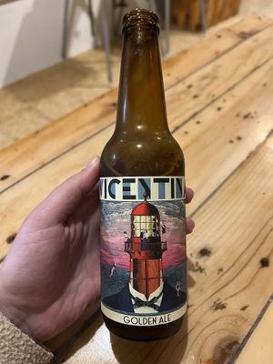 Local beer  at Maxi's Warung Thai & Indo Food in Aljezur