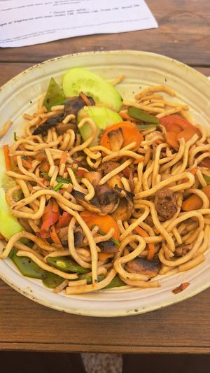 Vegan Mi Goreng at Maxi's Warung Thai & Indo Food in Aljezur