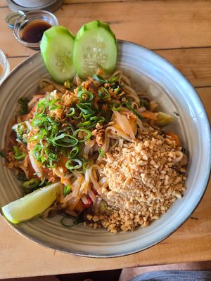 Pad thai at Maxi's Warung Thai & Indo Food in Aljezur