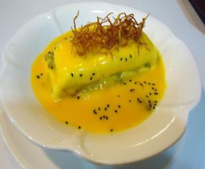 千層豆腐(有蛋) at Happy Veggies - Wanchai in Hong Kong Island