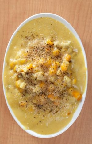 芋粒南瓜焗飯 at Happy Veggies - Wanchai in Hong Kong Island