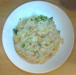 健康炒飯 at Happy Veggies - Wanchai in Hong Kong Island