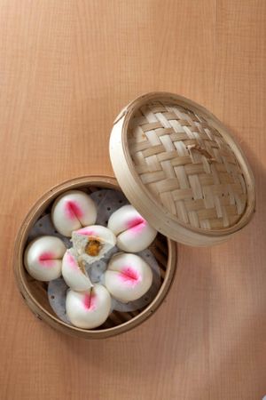 小壽桃 at Happy Veggies - Wanchai in Hong Kong Island