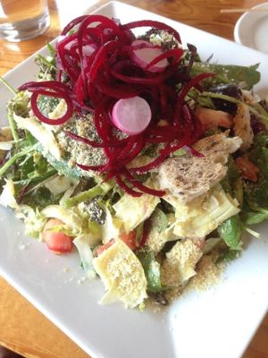 Panzanella Salad at Sage's Cafe in Salt Lake City