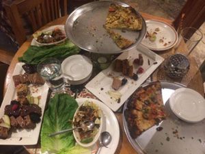 Jade Room private party appetizers at Sage's Cafe in Salt Lake City