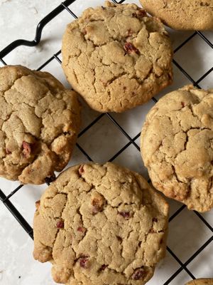 PB+J - A twist on a classic peanut butter and jam sandwich at Giulia's Goodies in Surbiton