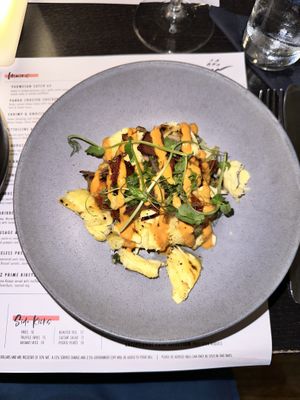 Roast breadfruit  at Cocktail Kitchen in Bridgetown