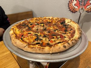   at Engfer Pizza Works in Santa Cruz