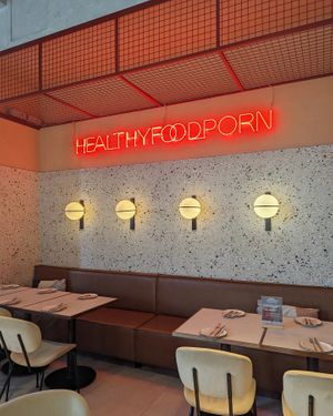 Inside at Naked & Sated in Bilbao