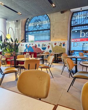 Inside at Naked & Sated in Bilbao