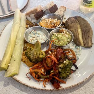 Veggie Combo  at Naked & Sated in Bilbao