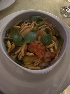 Straight from the menu and delicious  at Flavor in Corfu