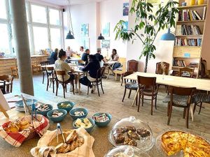 indoor, brunch at Bahi in Bregenz