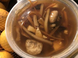 S5 hot and sour soup  at CoCo Lin Vegetarian House in Ridgewood