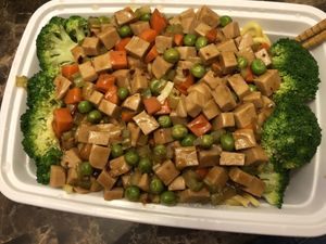 Shanghai spicy noodle  at CoCo Lin Vegetarian House in Ridgewood