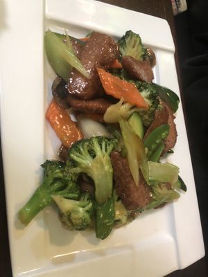 M16 beef teriyaki   at CoCo Lin Vegetarian House in Ridgewood