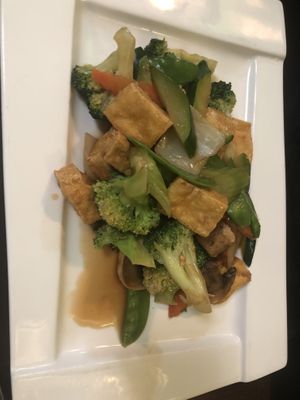 V12 bean curd with mixed vegetables   at CoCo Lin Vegetarian House in Ridgewood
